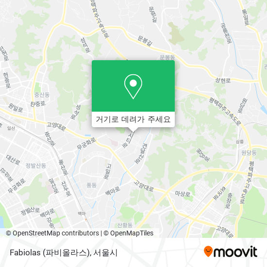 Fabiolas (파비올라스) 지도