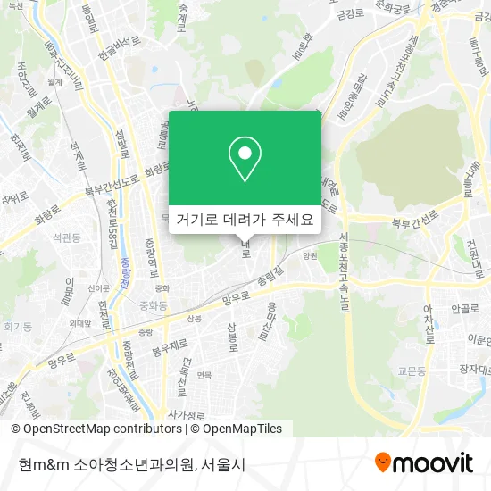 현m&m 소아청소년과의원 지도