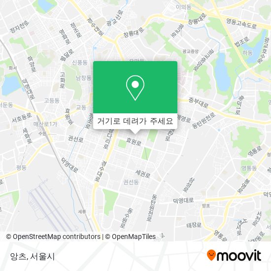 앙츠 지도