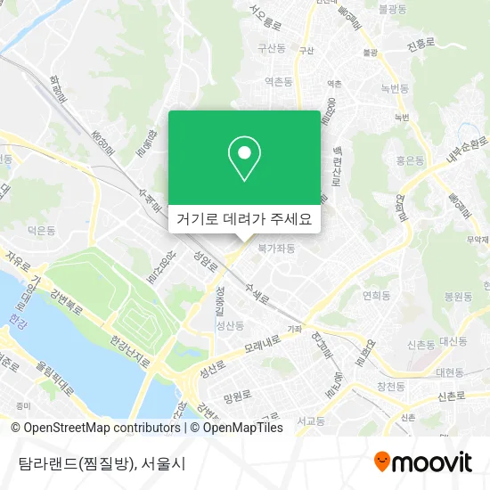 탐라랜드(찜질방) 지도