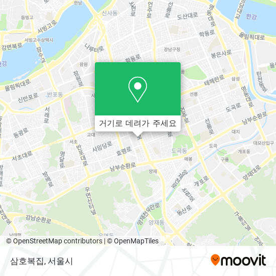 삼호복집 지도