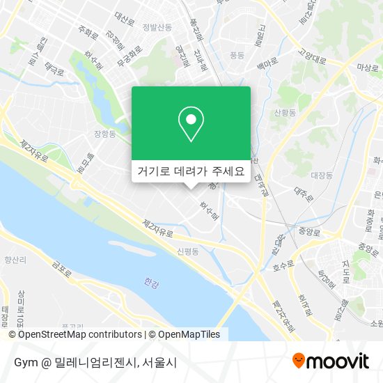 Gym @ 밀레니엄리젠시 지도