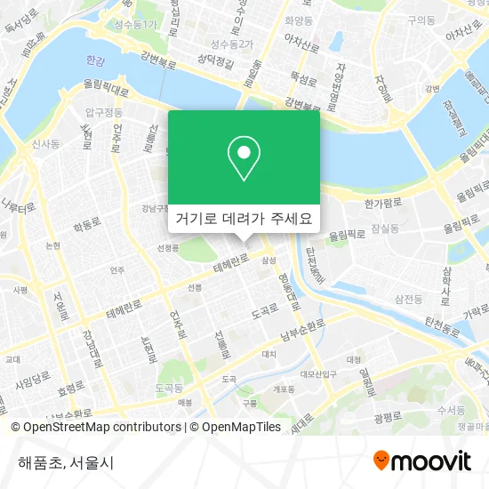 해품초 지도