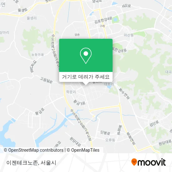이젠테크노존 지도
