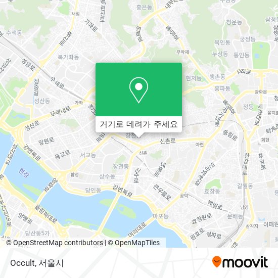 Occult 지도