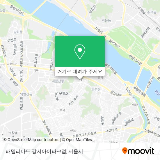 패밀리마트 강서아이파크점 지도