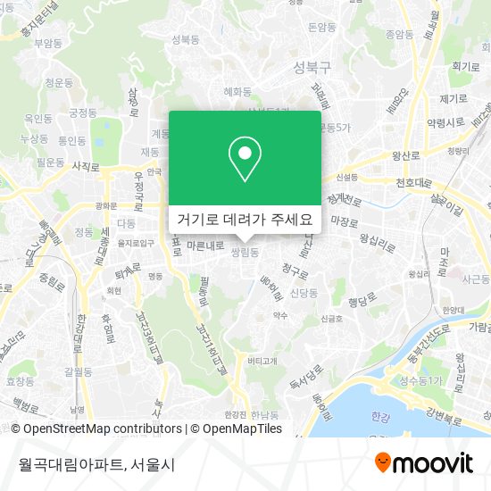월곡대림아파트 지도