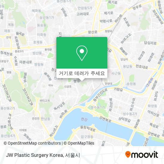 JW Plastic Surgery Korea 지도