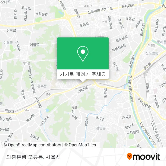 외환은행 오류동 지도