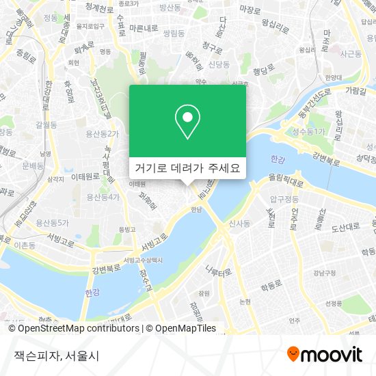 잭슨피자 지도