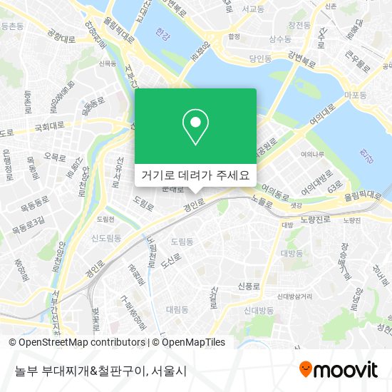 놀부 부대찌개&철판구이 지도