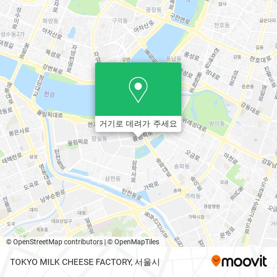 TOKYO MILK CHEESE FACTORY 지도