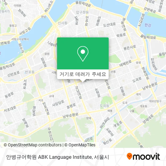 안병규어학원 ABK Language Institute 지도
