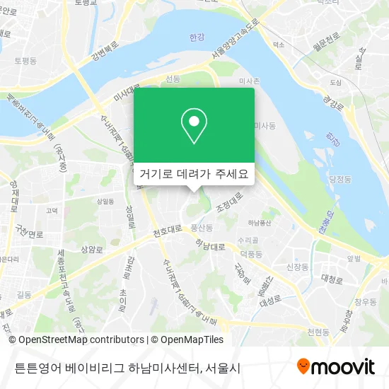 튼튼영어 베이비리그 하남미사센터 지도
