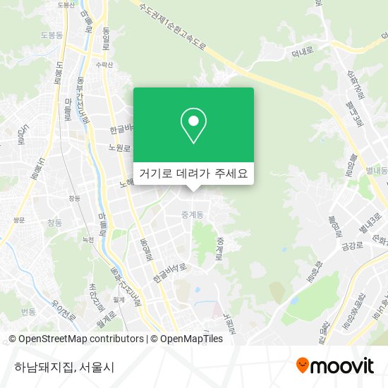 하남돼지집 지도