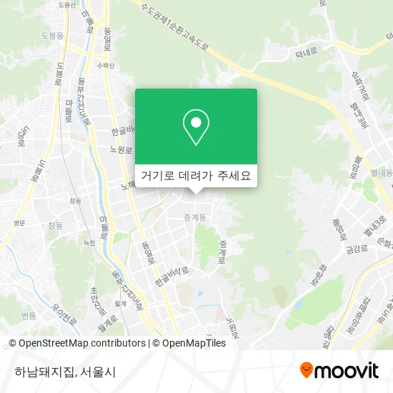 하남돼지집 지도