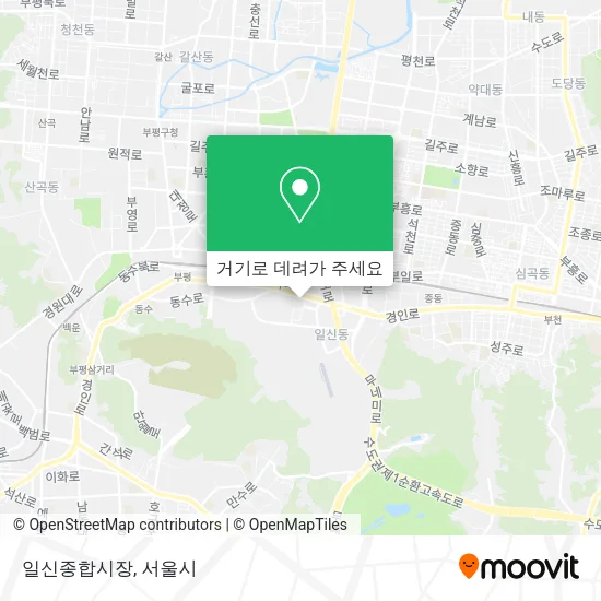 일신종합시장 지도