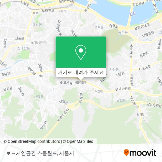 보드게임공간 스몰월드 지도