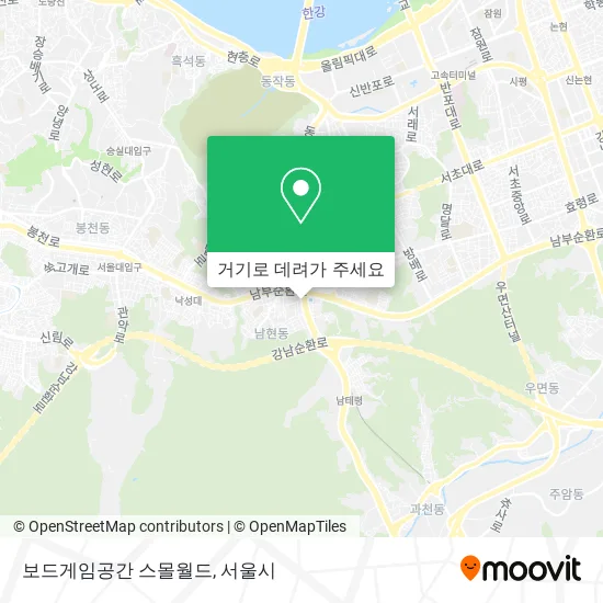 보드게임공간 스몰월드 지도