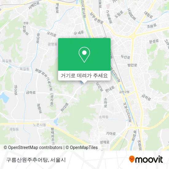 구름산원주추어탕 지도