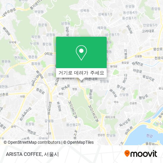 ARISTA COFFEE 지도