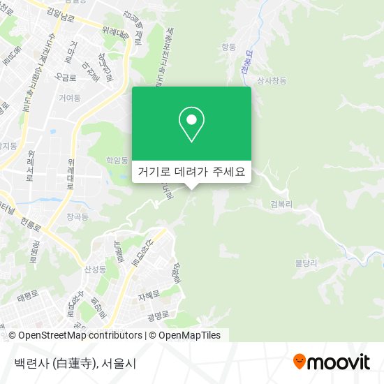 백련사 (白蓮寺) 지도
