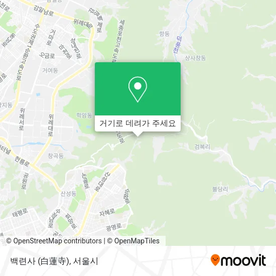 백련사 (白蓮寺) 지도