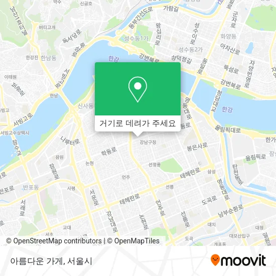 아름다운 가게 지도
