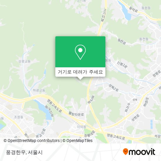 풍경한우 지도
