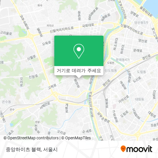 중앙하이츠 블랙 지도