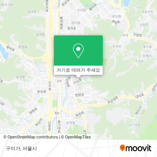 구미가 지도