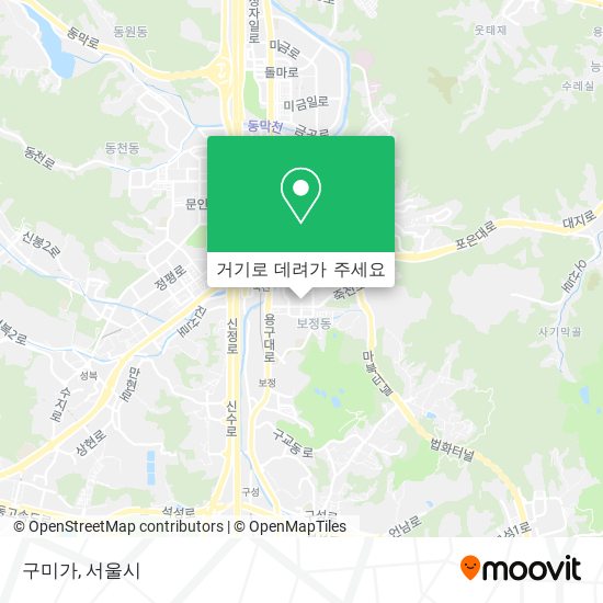 구미가 지도