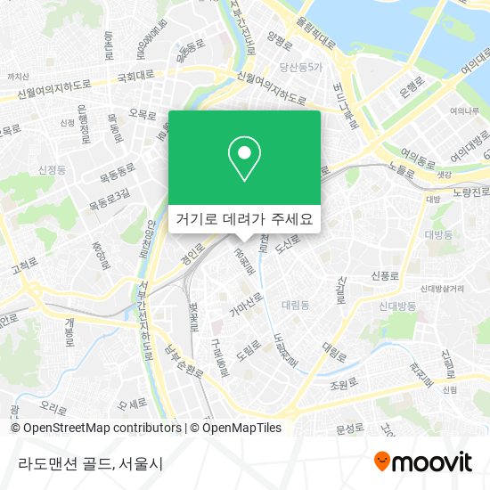 라도맨션 골드 지도
