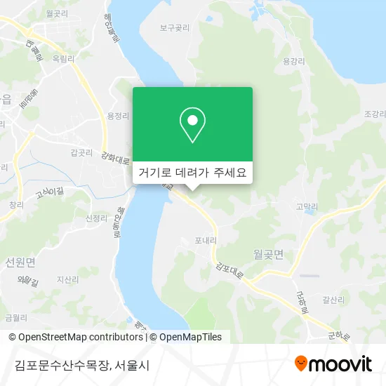 김포문수산수목장 지도