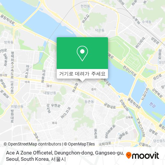 Ace A Zone Officetel, Deungchon-dong, Gangseo-gu, Seoul, South Korea 지도