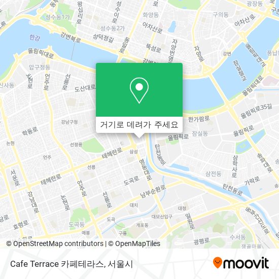 Cafe Terrace 카페테라스 지도