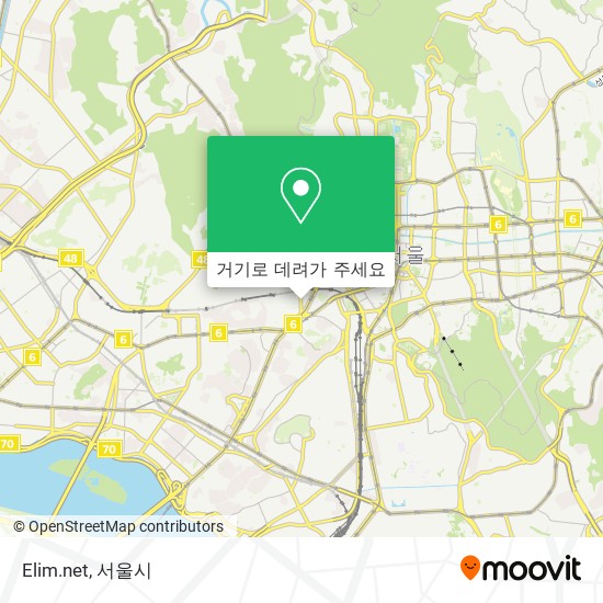 Elim.net 지도