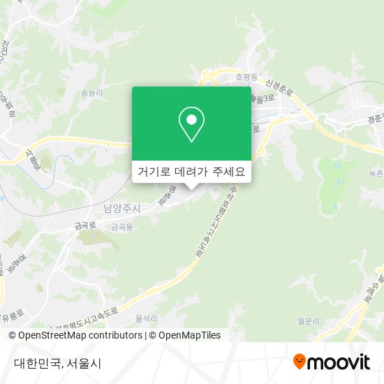 대한민국 지도