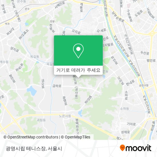 광명시립 테니스장 지도