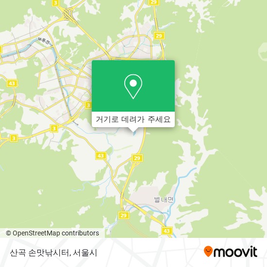 산곡 손맛낚시터 지도