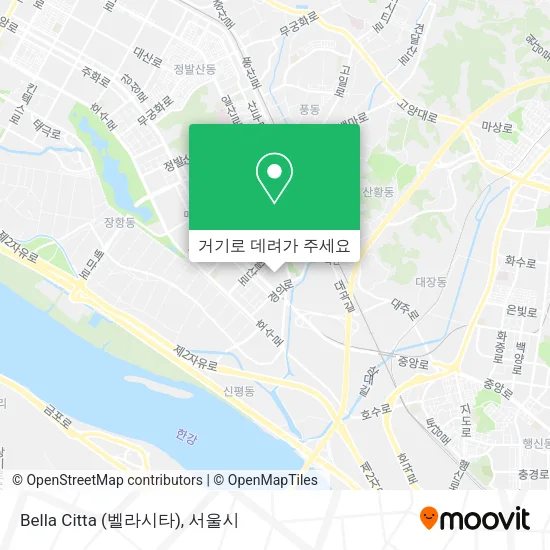 Bella Citta (벨라시타) 지도