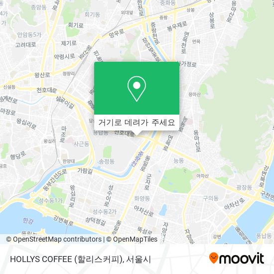 HOLLYS COFFEE (할리스커피) 지도