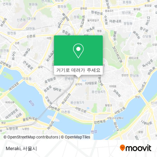 Meraki 지도