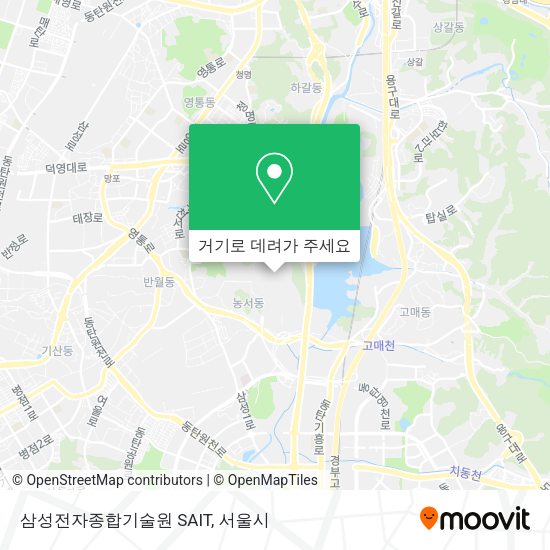 삼성전자종합기술원 SAIT 지도