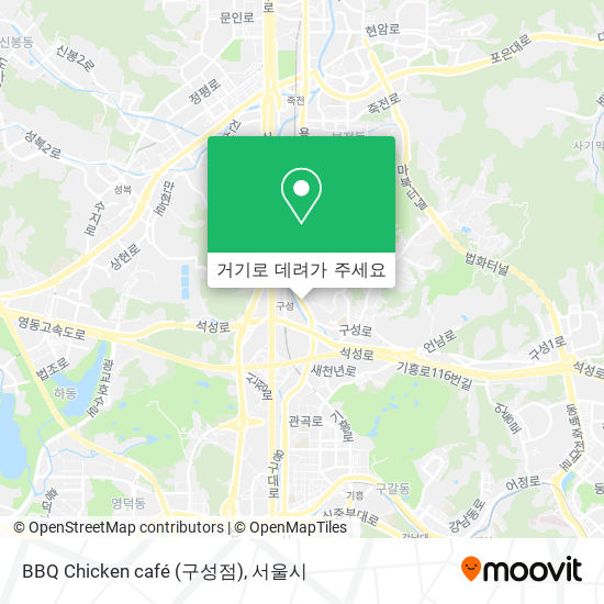 BBQ Chicken café (구성점) 지도