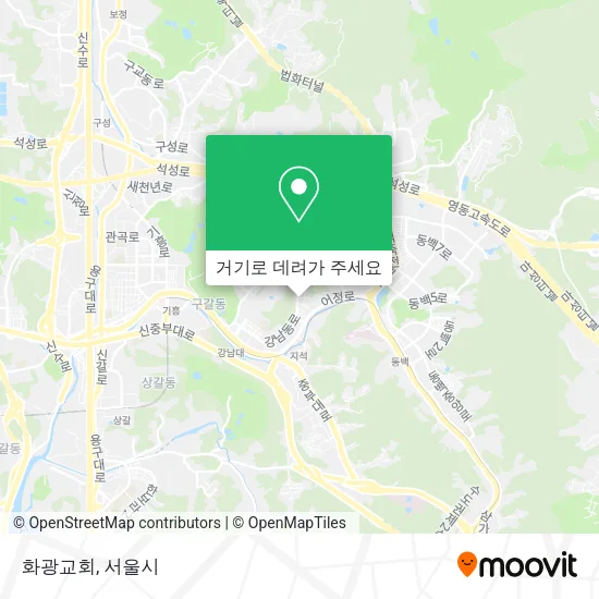 화광교회 지도