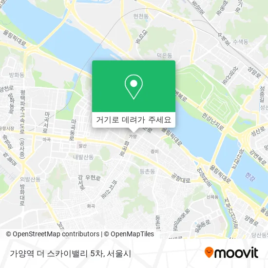 가양역 더 스카이밸리 5차 지도