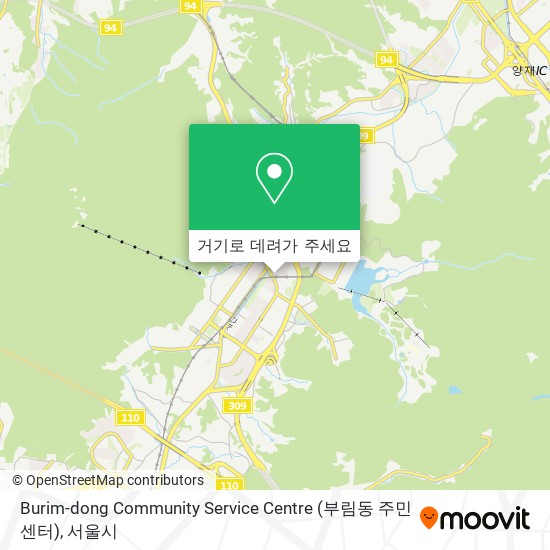 Burim-dong Community Service Centre (부림동 주민센터) 지도