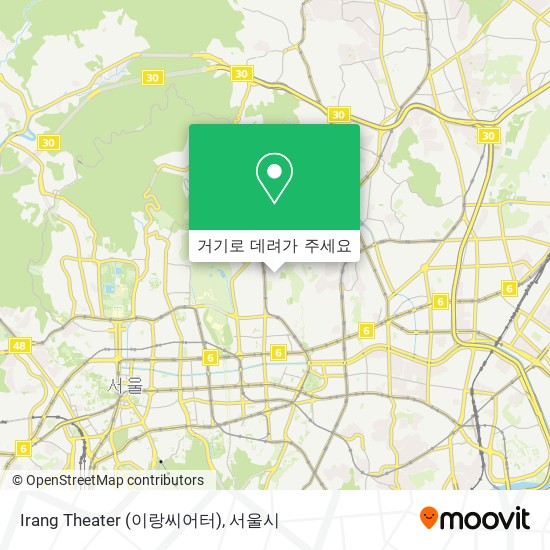Irang Theater (이랑씨어터) 지도