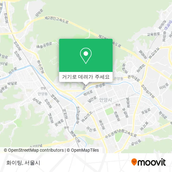화이팅 지도